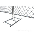 Fencing Chain Link Temporary Fence With Cross Tube